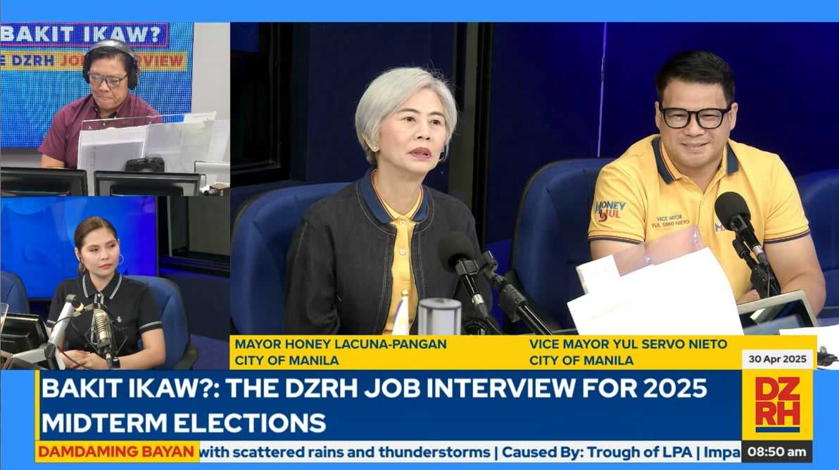 #BakitIkaw: Honey Lacuna-Pangan and Yul Servo Nieto aim to continue progress in Manila, promising, honest and genuine service