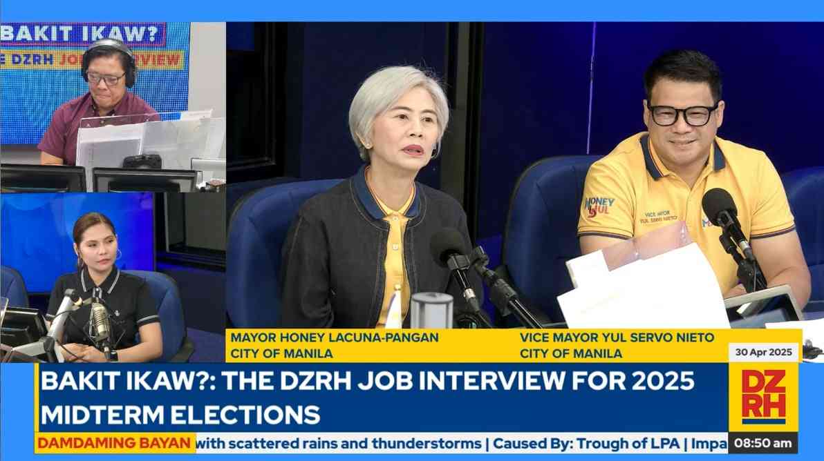 #BakitIkaw: Honey Lacuna-Pangan and Yul Servo Nieto aim to continue progress in Manila, promising, honest and genuine service