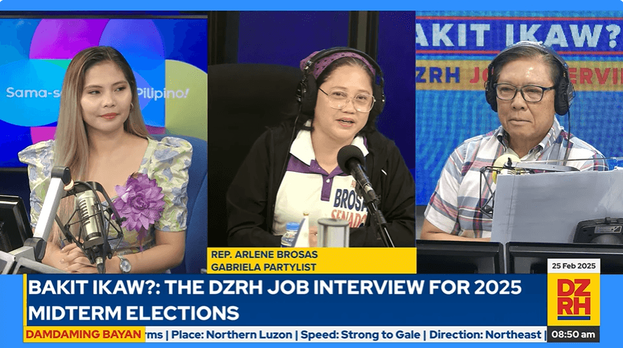 #BakitIkaw: Rep. Arlene Brosas vows to continue advocating for women's rights if elected to the Senate