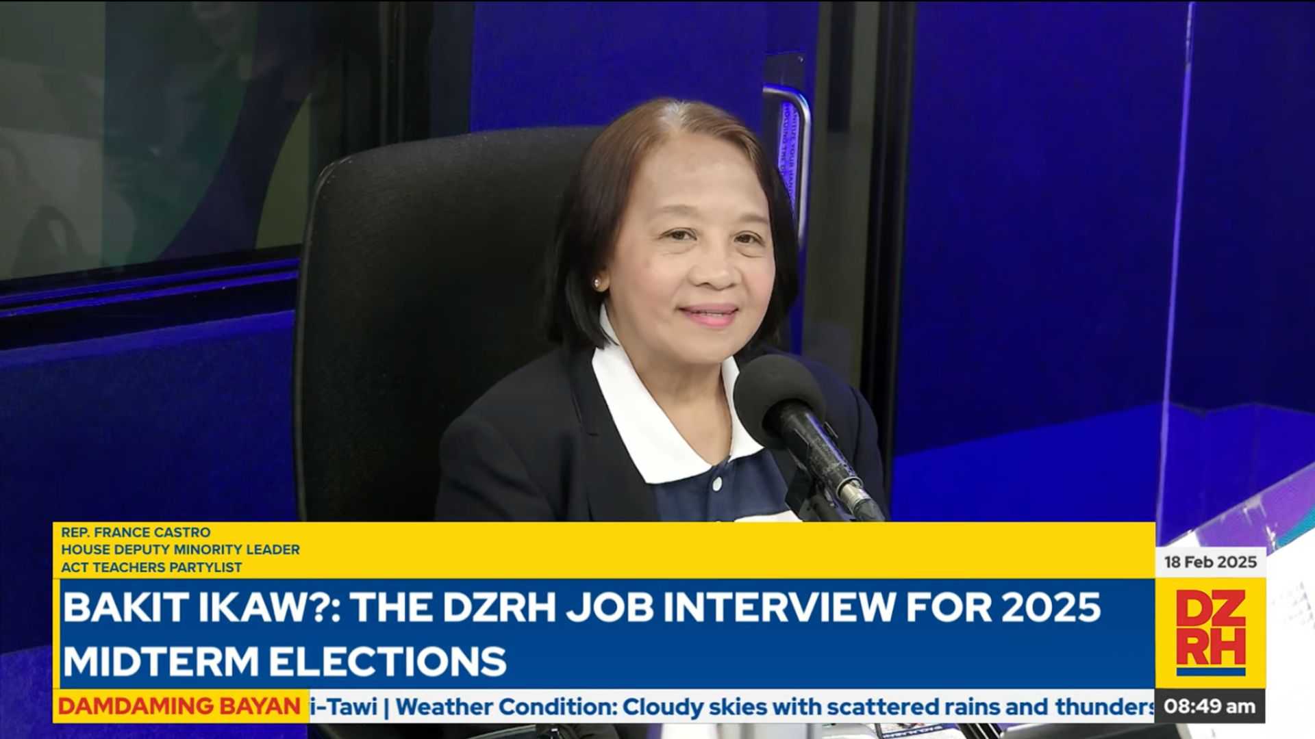 #BakitIkaw: Rep. France Castro vows to champion teachers’ rights if elected to the Senate