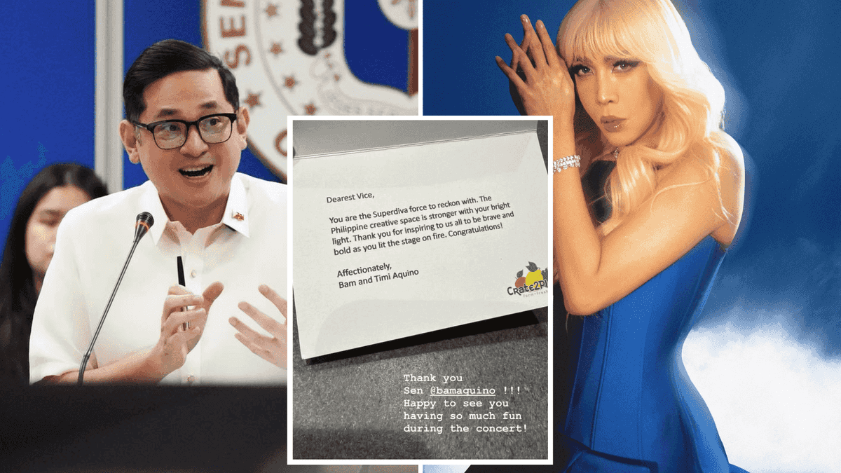 Bam Aquino praises Vice Ganda for concert: ‘Superdiva force to reckon with’