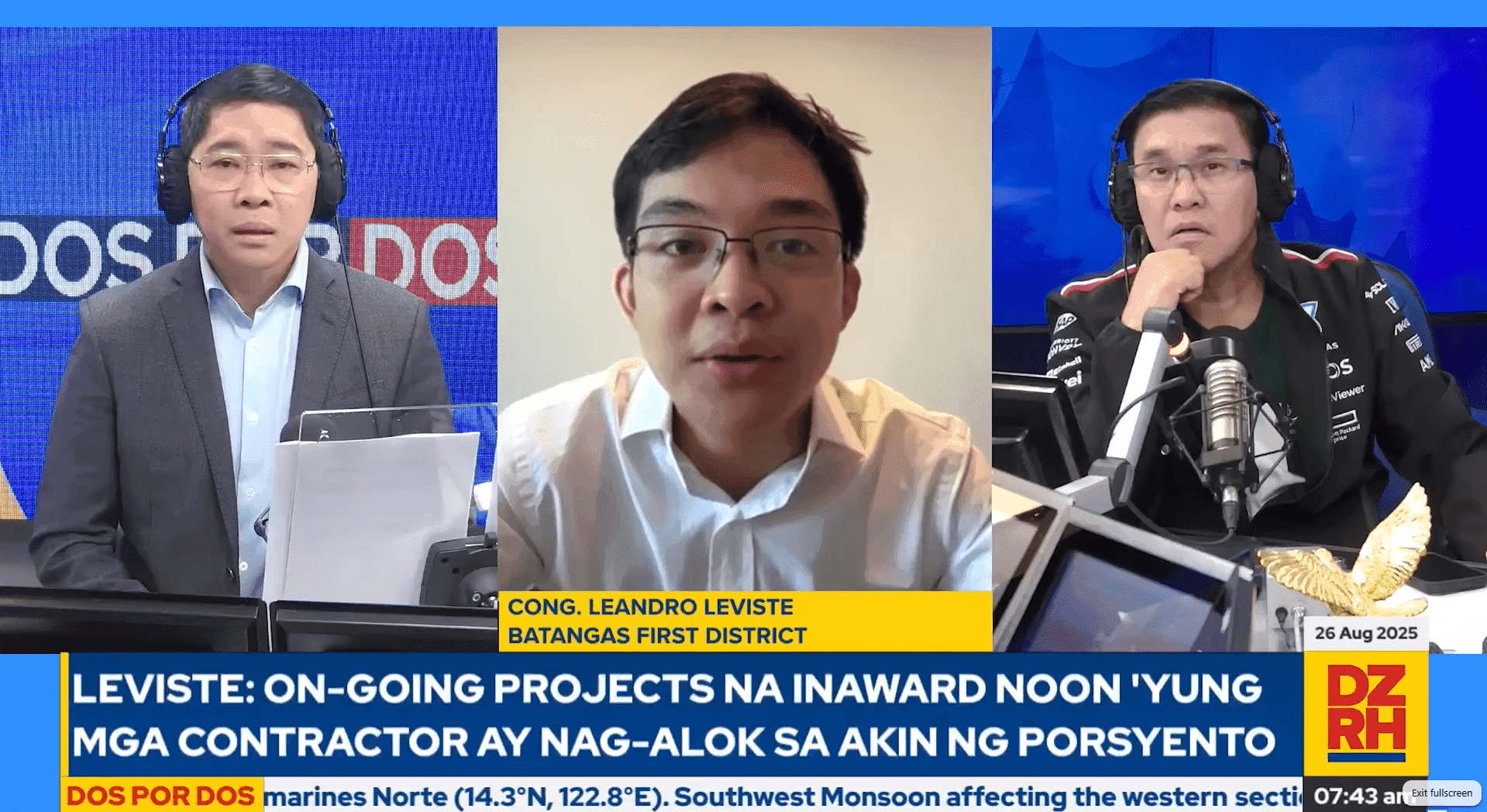 Leviste confirms suing DPWH Engineer over alleged bribery, SOP offers