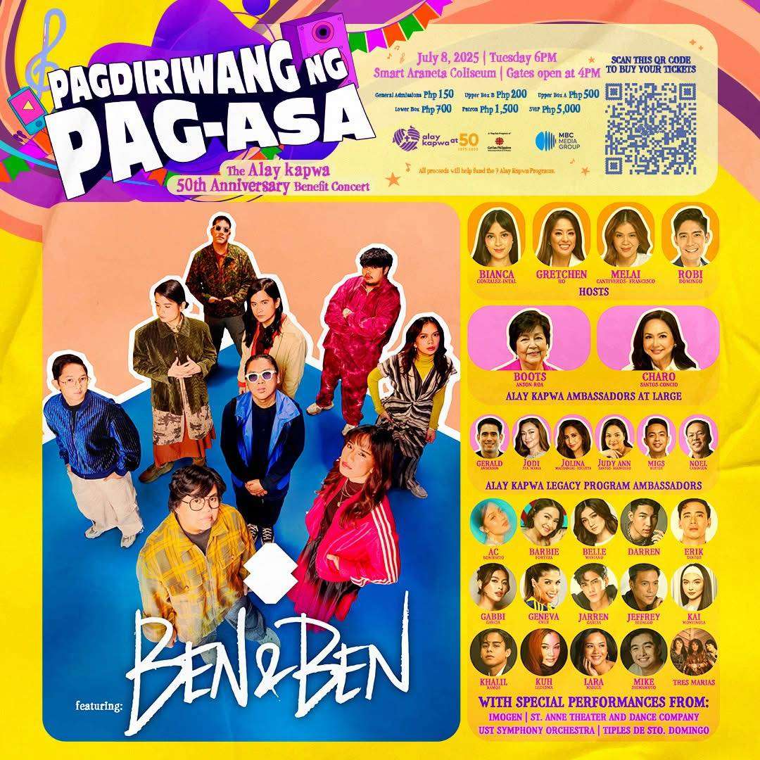 'BE 1N A MILLION' campaign: Caritas PH to hold benefit concert for Alay Kapwa's 50th anniversary