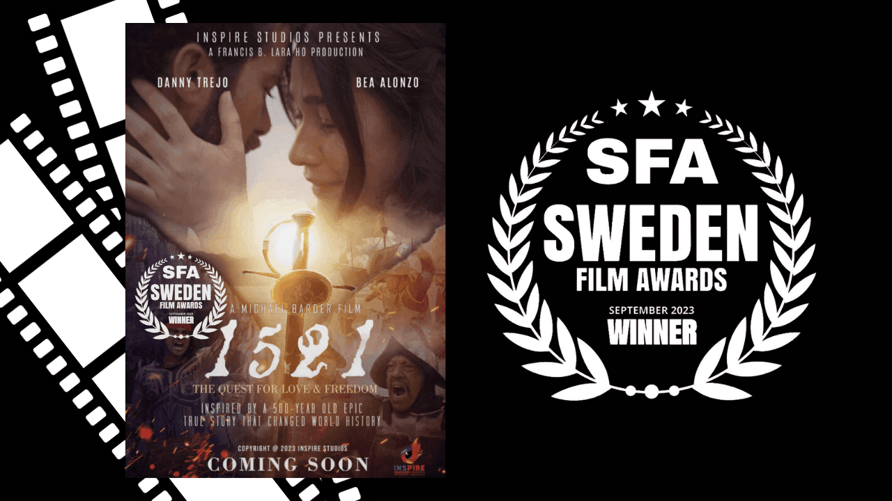 "1521: The Quest for Love and Freedom" starring Bea Alonzo wins at Sweden Film Festival