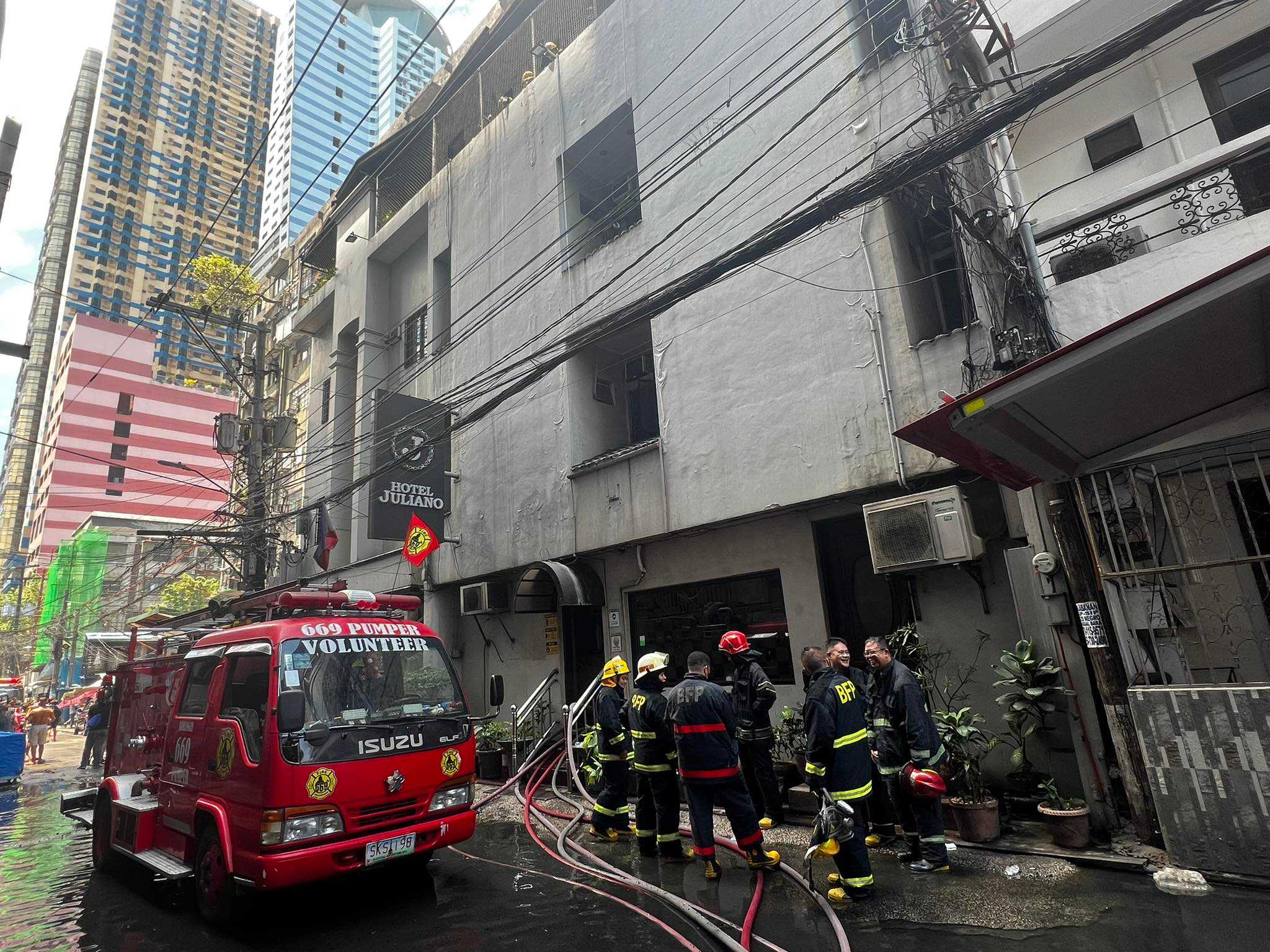 Bedridden hotel owner dies in fire in Ermita