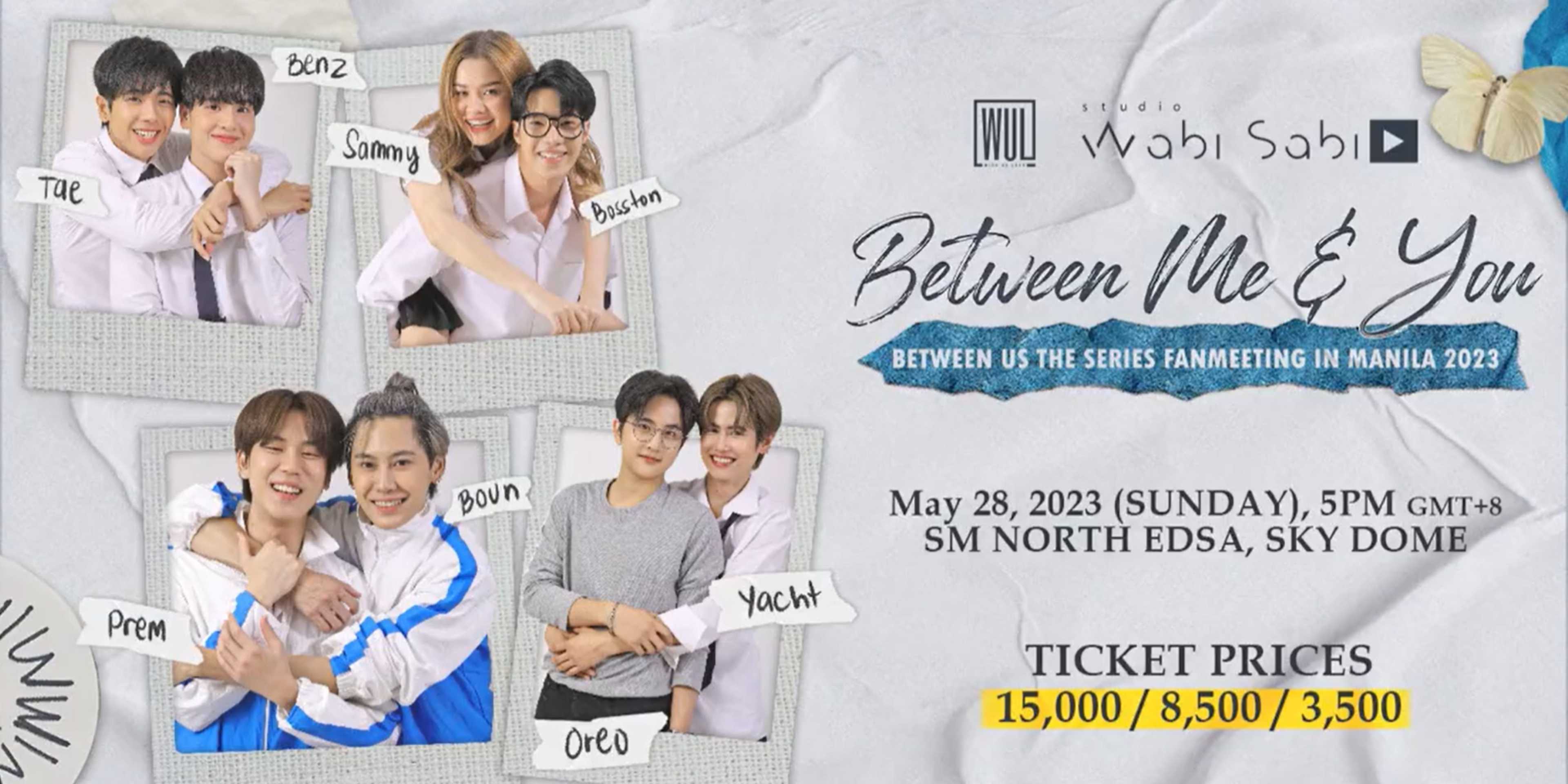 'Between Me & You Fan Meeting in Manila' is happening tomorrow!