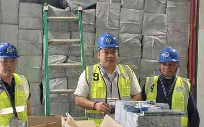 P90-M smuggled sugar, cigarettes found in 5 container vans