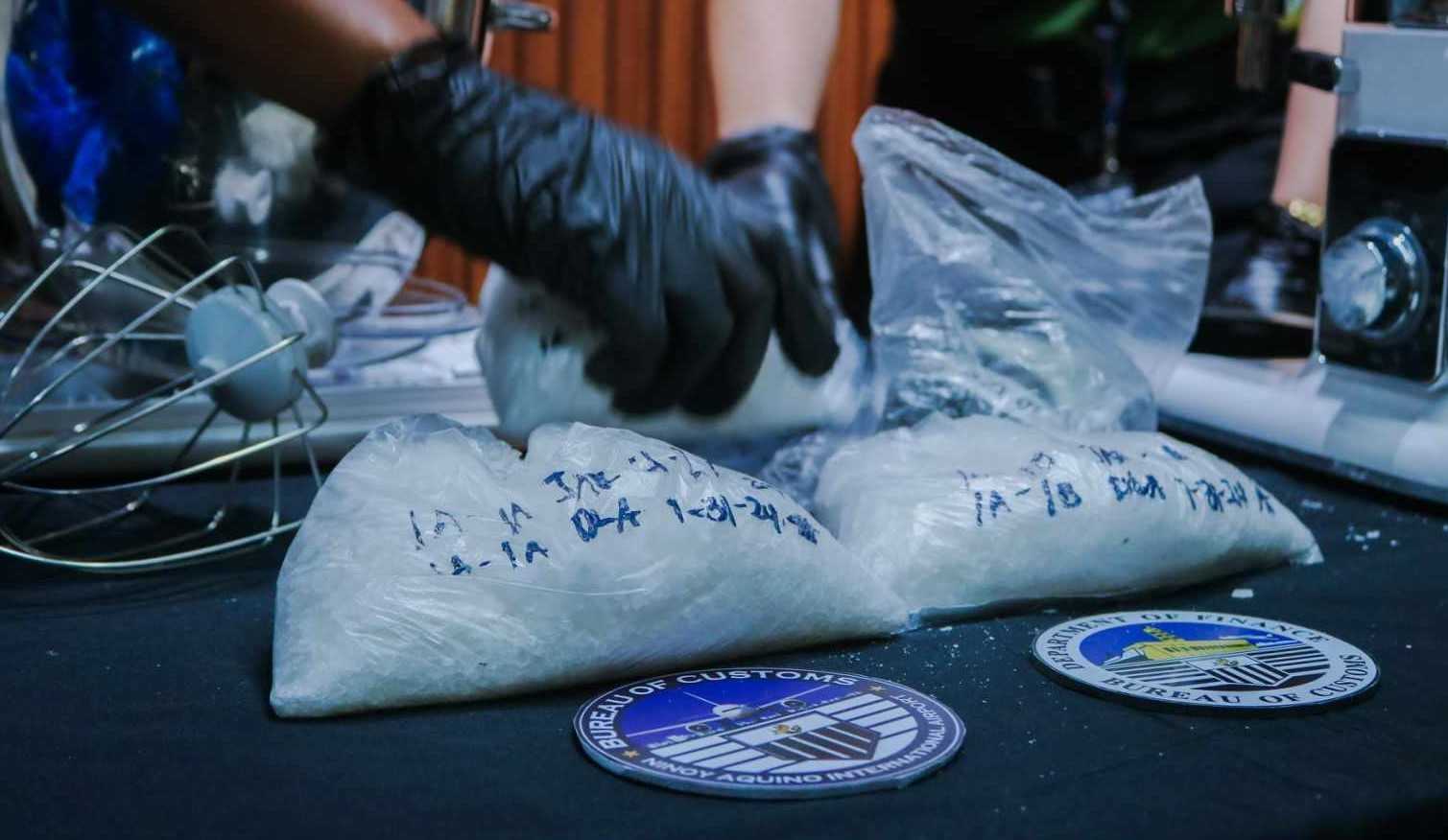 BOC NAIA confiscates P7.3-M worth of illegal drugs