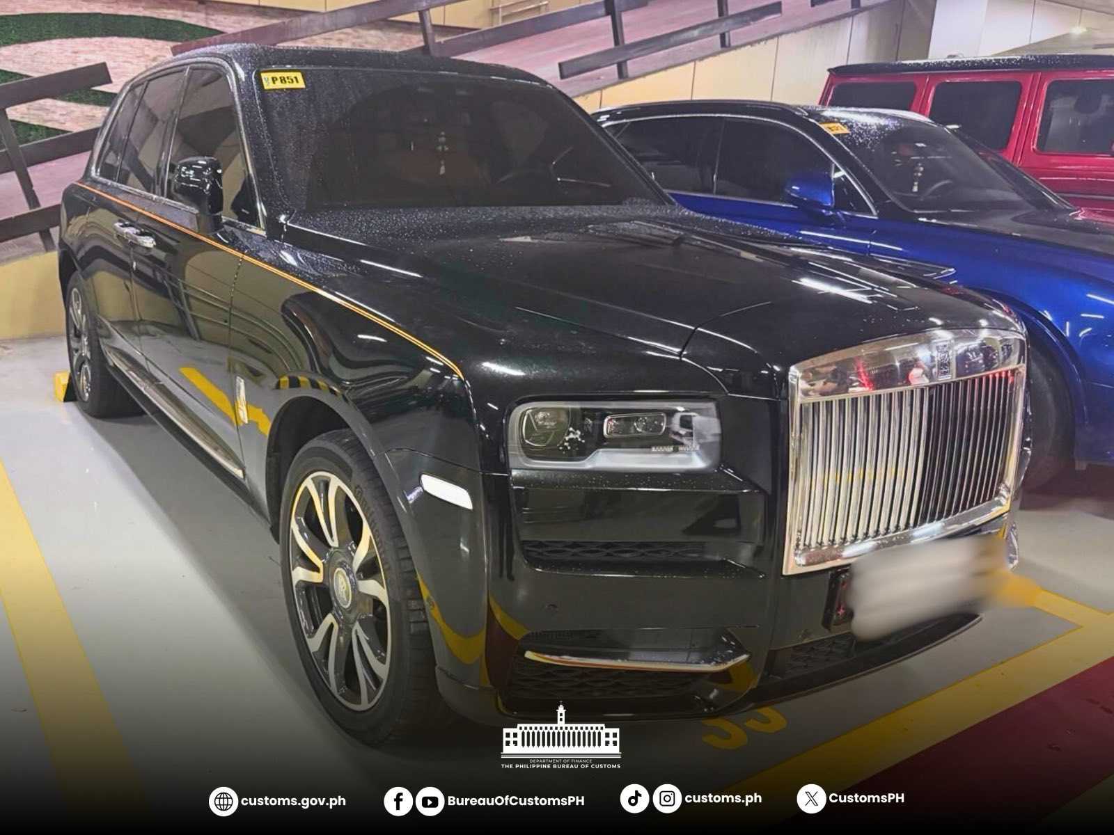 BOC secures all 12 Discaya-linked luxury vehicles