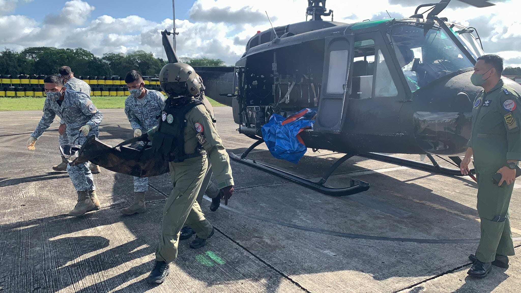 Bodies of six Cessna plane crash victims arrives at Cauayan City