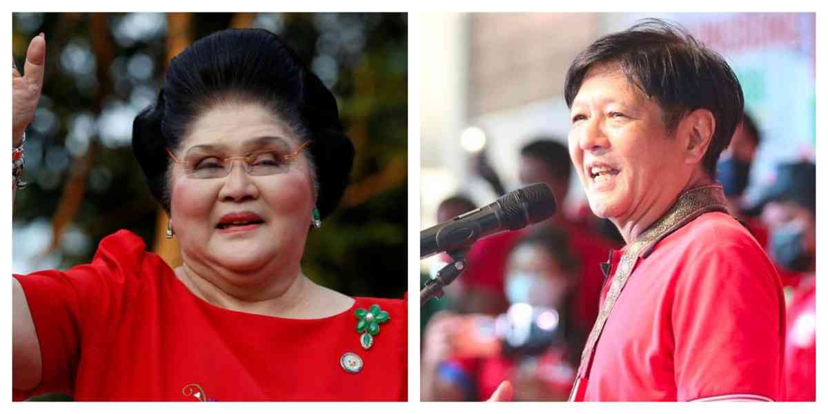 Bongbong says it's his own decision to run despite mom Imelda being the "supreme politician"