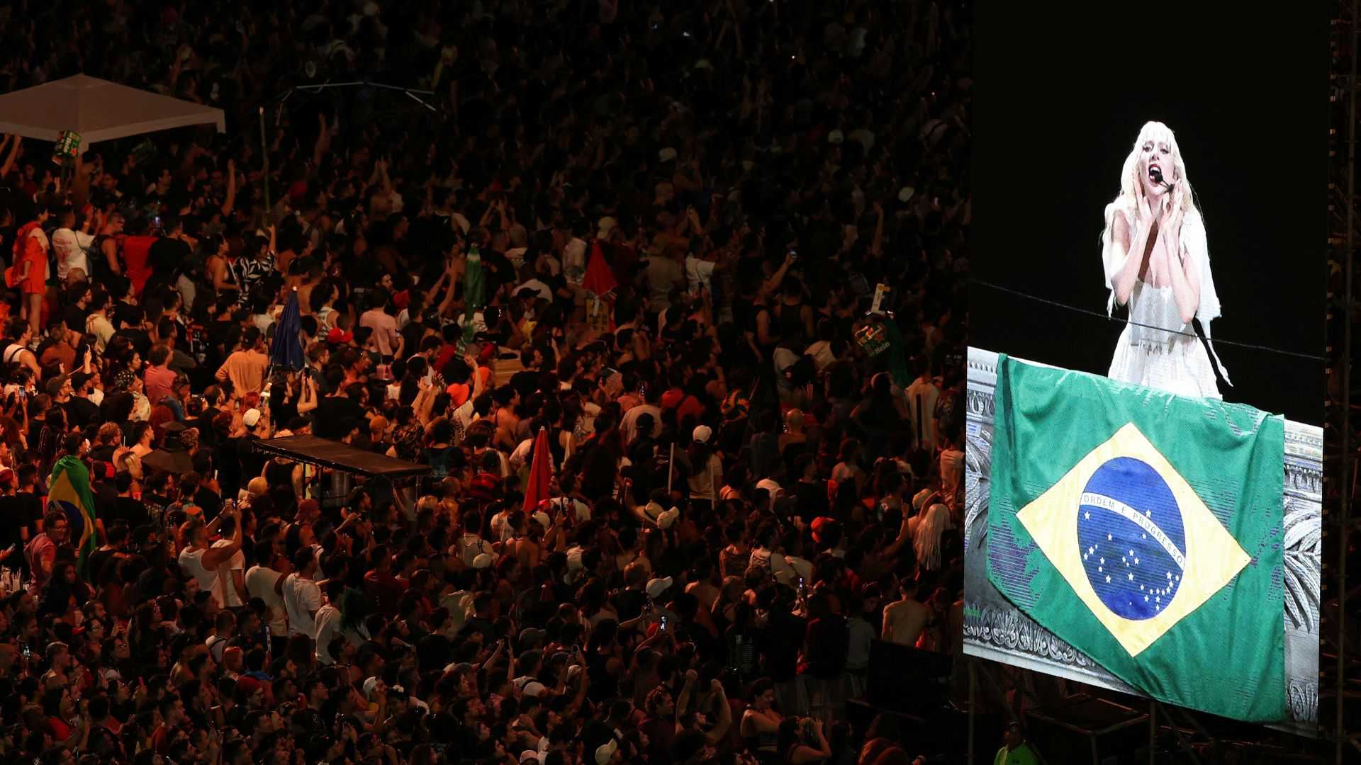 Brazil police foil bomb plot targeting packed Lady Gaga concert in Rio