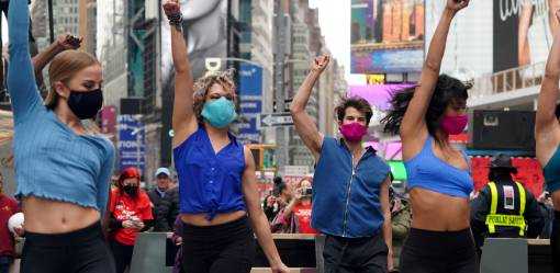 Broadway theaters to require COVID-19 shots and masks when shows reopen