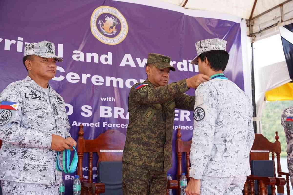 BRP Sierra Madre personnel return after completed RORE mission