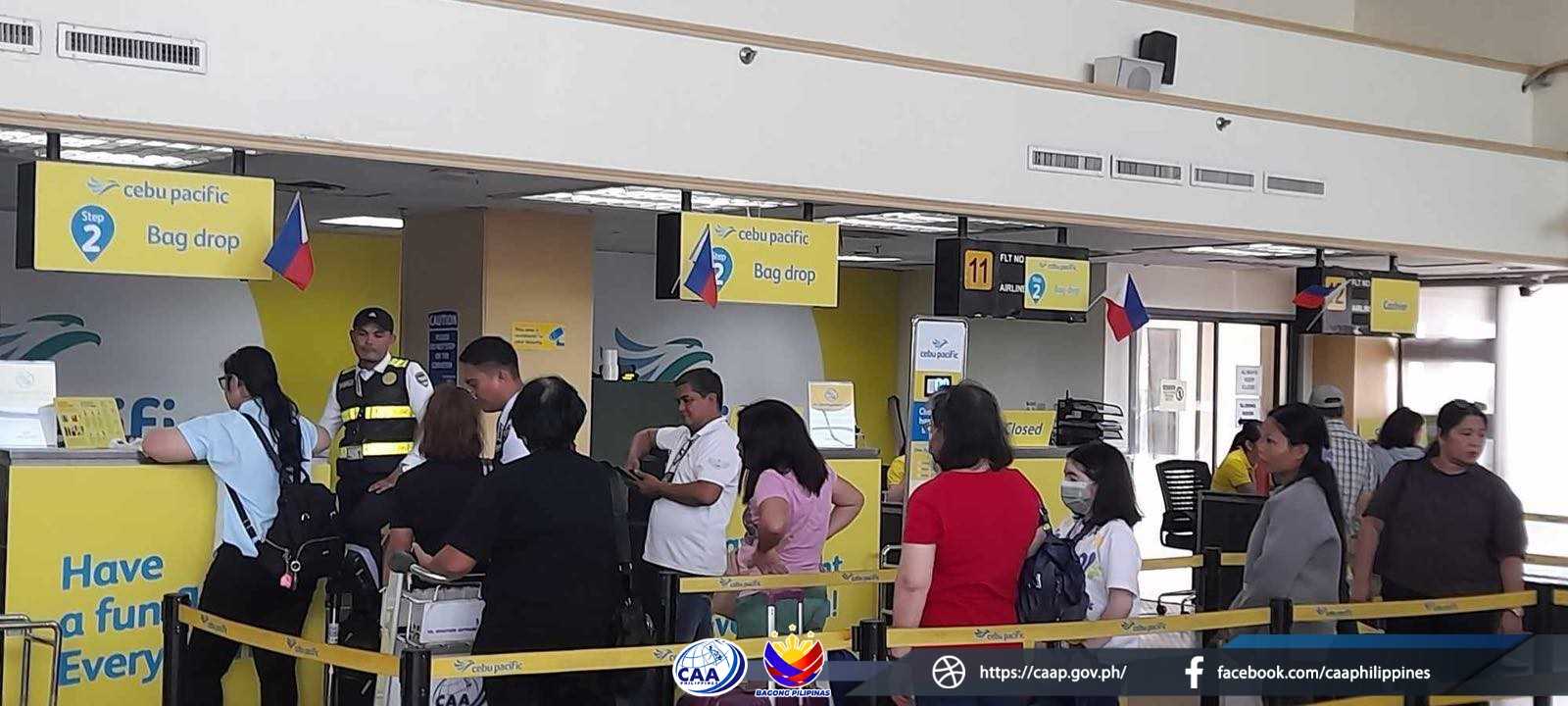 CAAP cancels 26 domestics flights on Tuesday