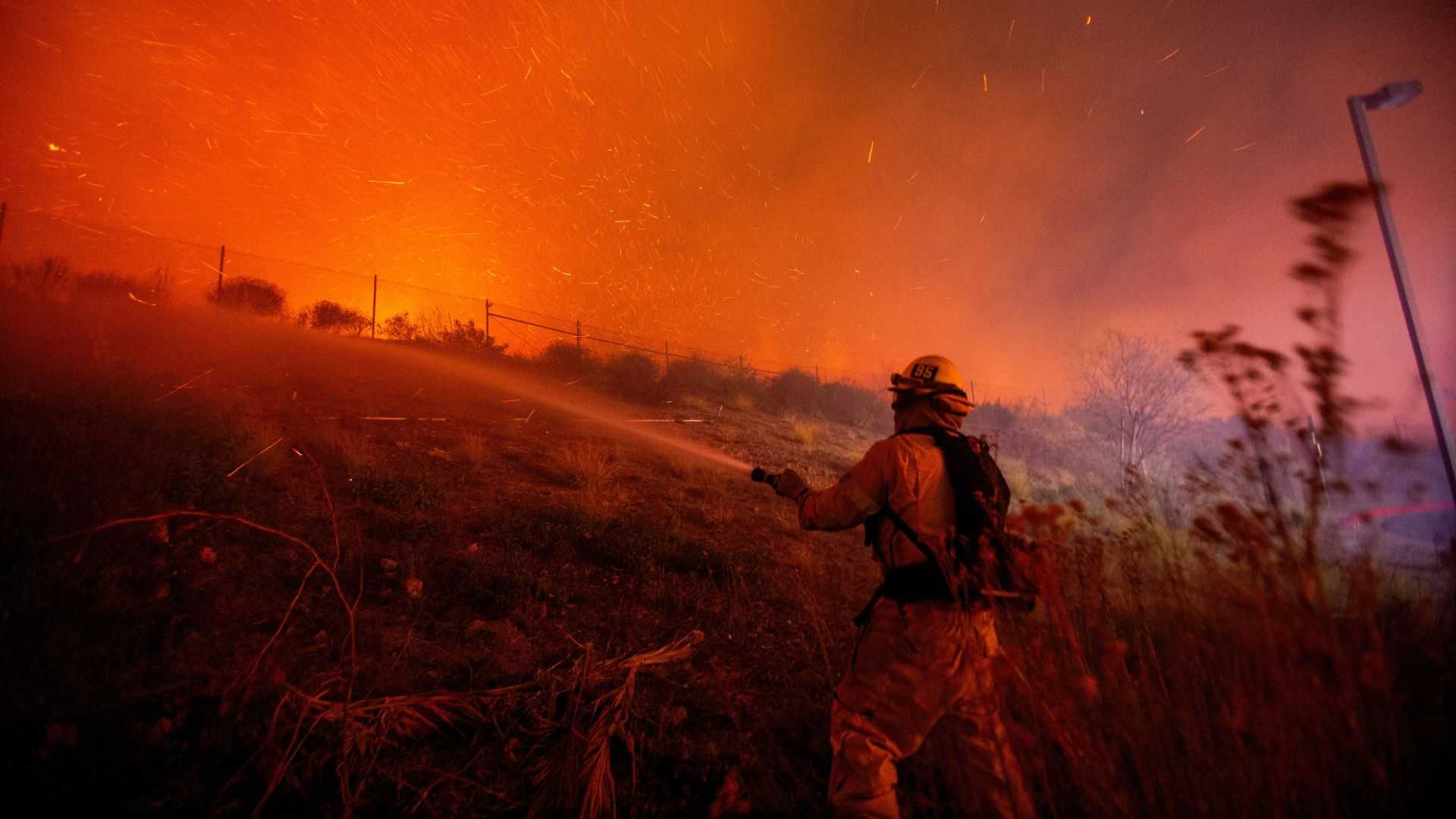 California wildfire fueled by high winds forces Malibu evacuations