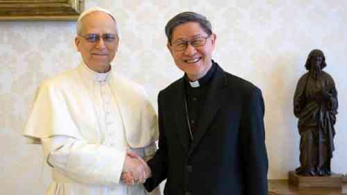 Cardinal Tagle appointed titular bishop of ancient diocese once held by Pope Leo XIV