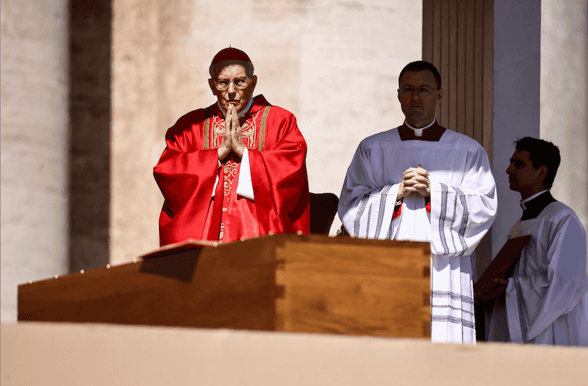 Cardinal's funeral sermon stresses pope's call for Trump to 'build bridges, not walls'