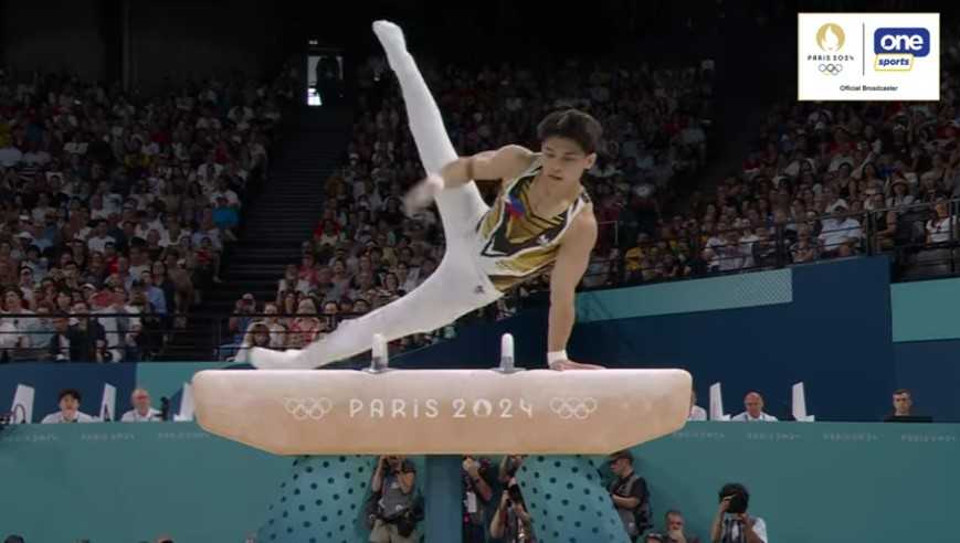 Carlos Yulo finishes 12th place in Men's All-Around Final at Paris 2024 Olympics