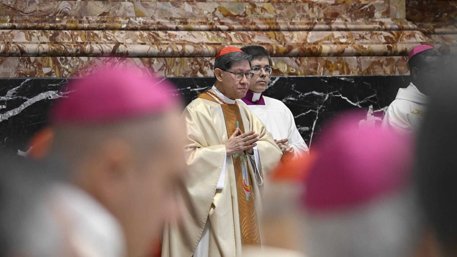 CBCP appeals to public to avoid advocating for Cardinal Tagle as the next Pope