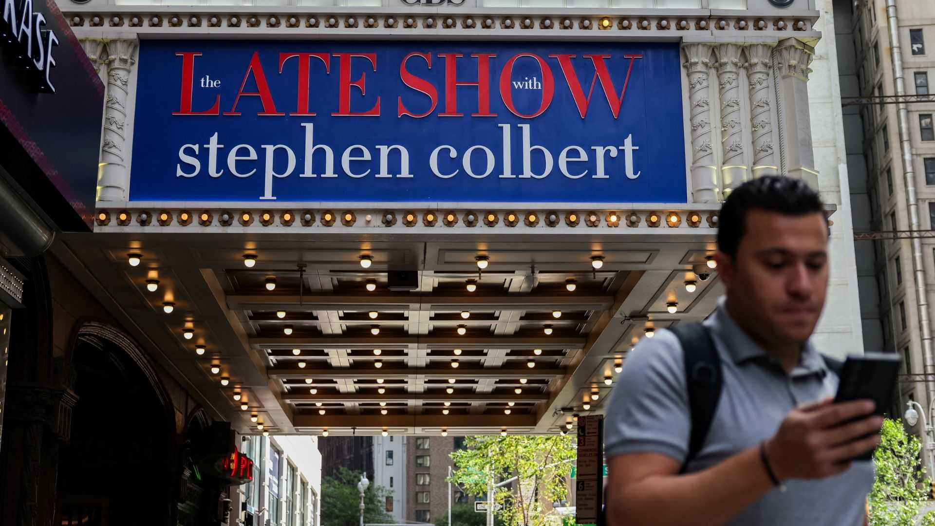 CBS cancels Stephen Colbert's late-night show, calling decision financial