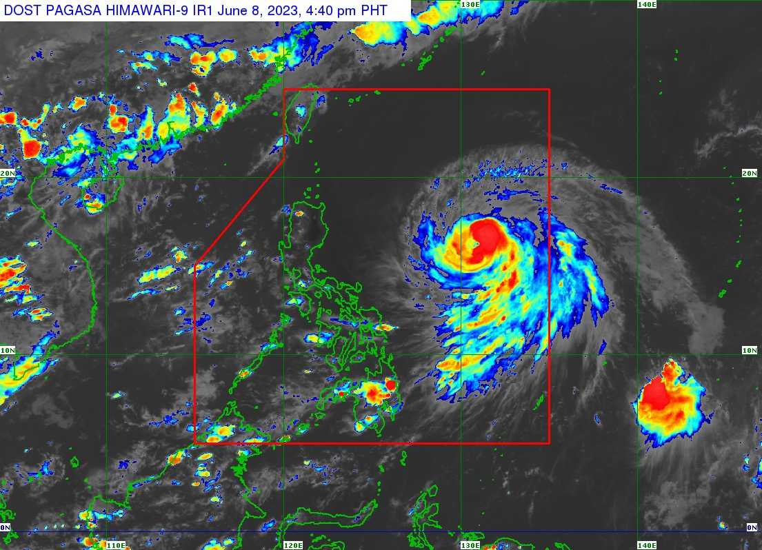 Chedeng now a typhoon but unlikely to bring heavy rains in PH