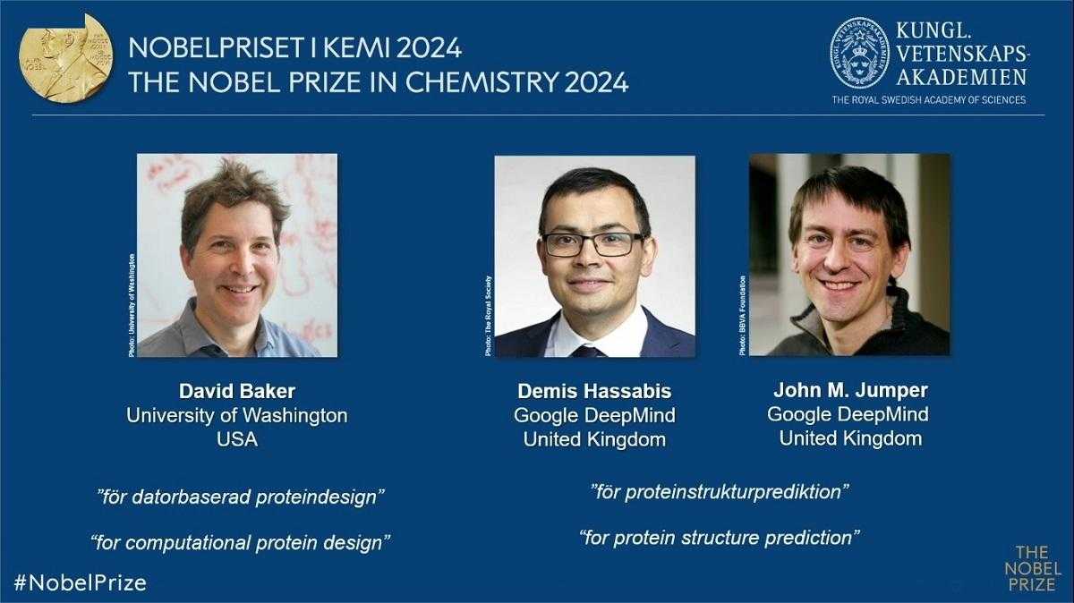 Chemistry Nobel Prize laureates triumph with AI