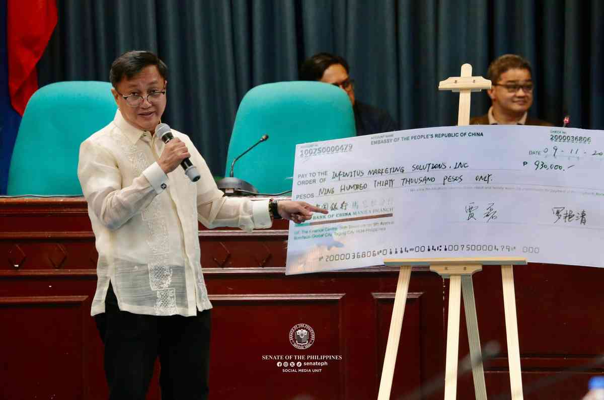 Tolentino: Chinese Embassy funding troll farm in PH to manipulate public opinion