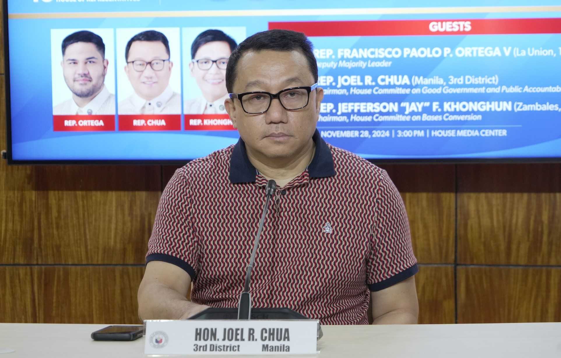 Chua: House probe on confidential funds postponed to give way for VP Sara’s NBI hearing