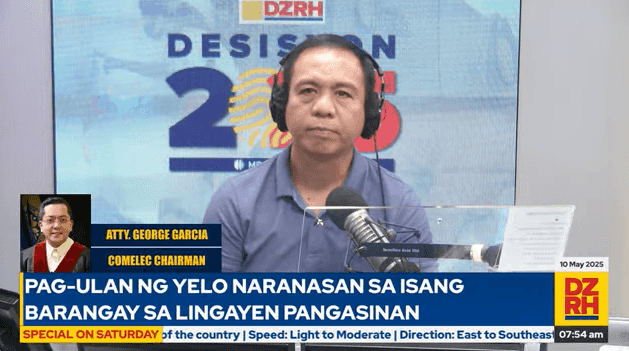 Comelec Chairman George Garcia gives candidates, voters reminders for #Desisyon2025