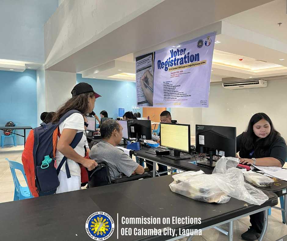 COMELEC logs over 888,000 voter registrants for barangay, SK elections