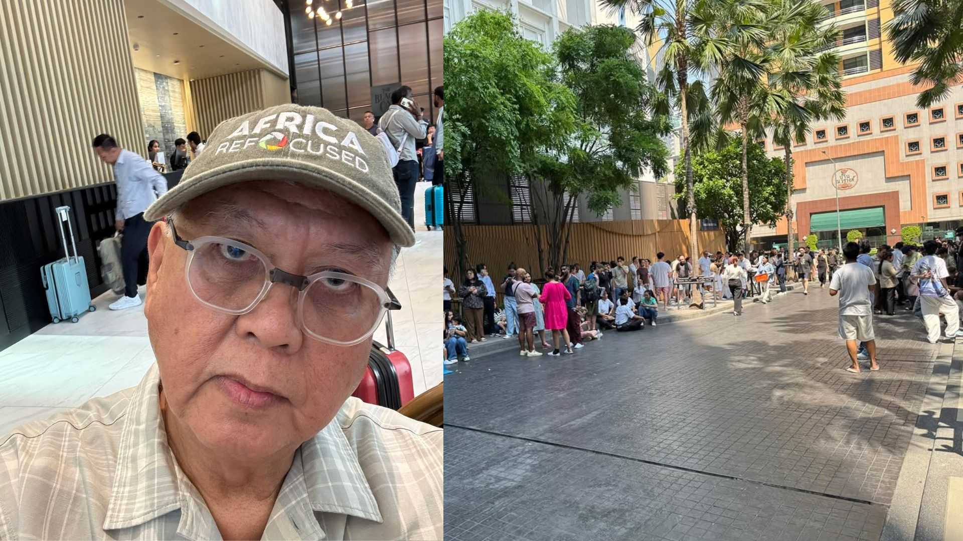 Composer Ryan Cayabyab is now back in PH after surviving Thailand earthquake