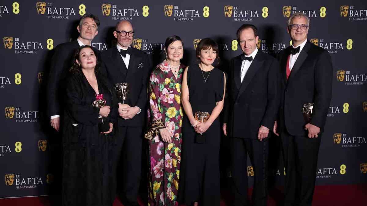 'Conclave' named best film at BAFTAs, 'The Brutalist' also honoured