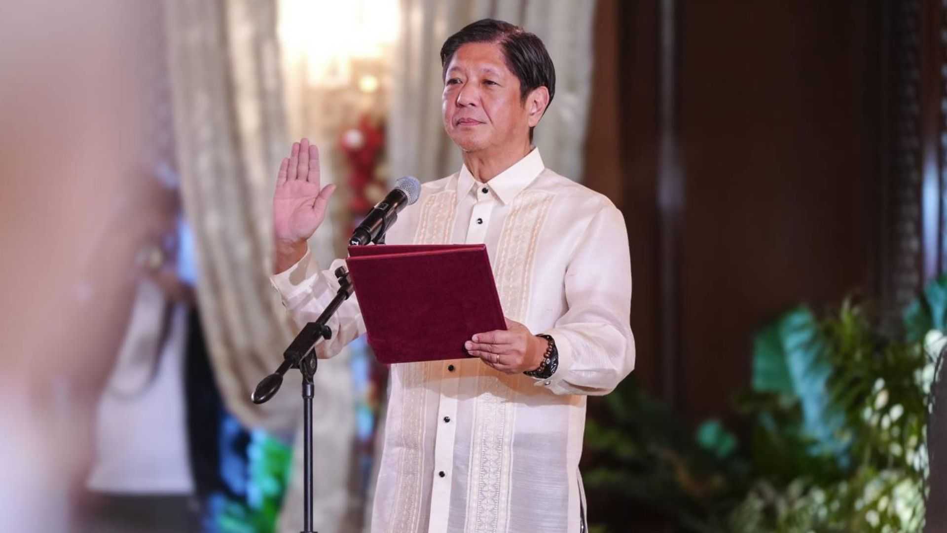 House signs Manifesto of Support for PBBM