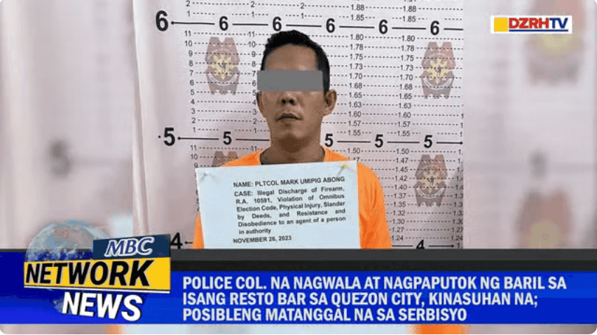 Cop faces raps after gun firing in QC restaurant