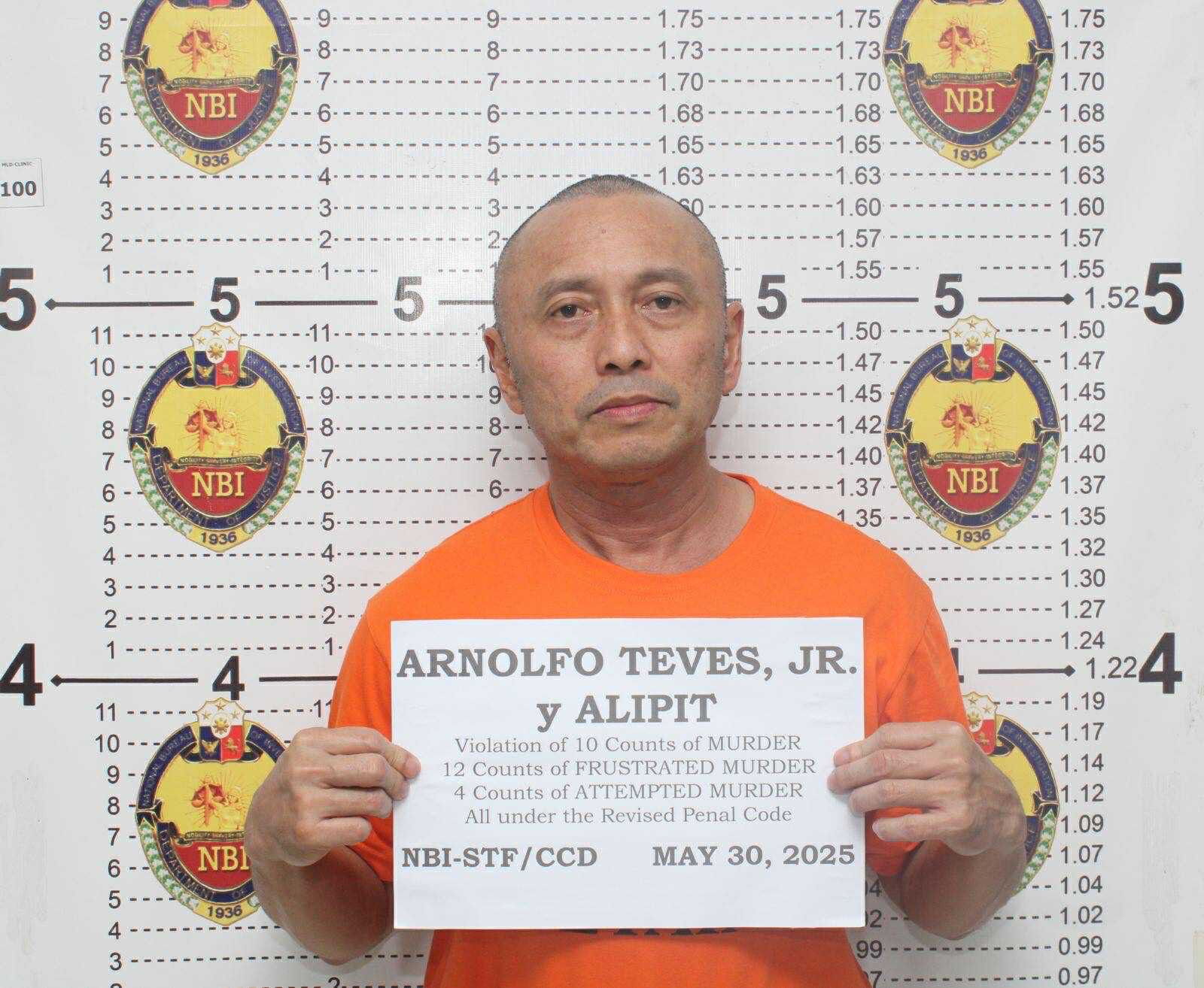 Manila Court orders transfer of Ex-Rep. Arnie Teves to Camp Bagong Diwa