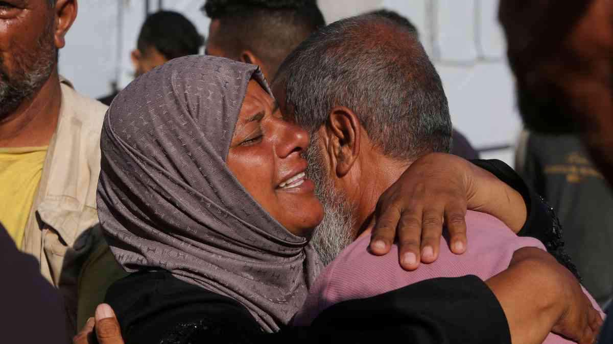 Crush at Gaza aid site kills at least 20, GHF blames armed agitators