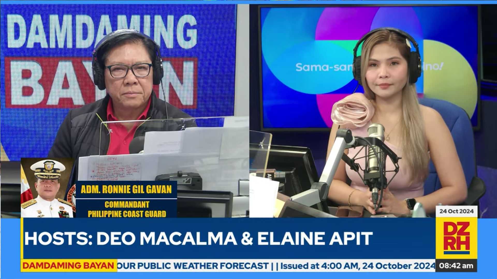 PCG conducts relief, rescue operations amid STS Kristine