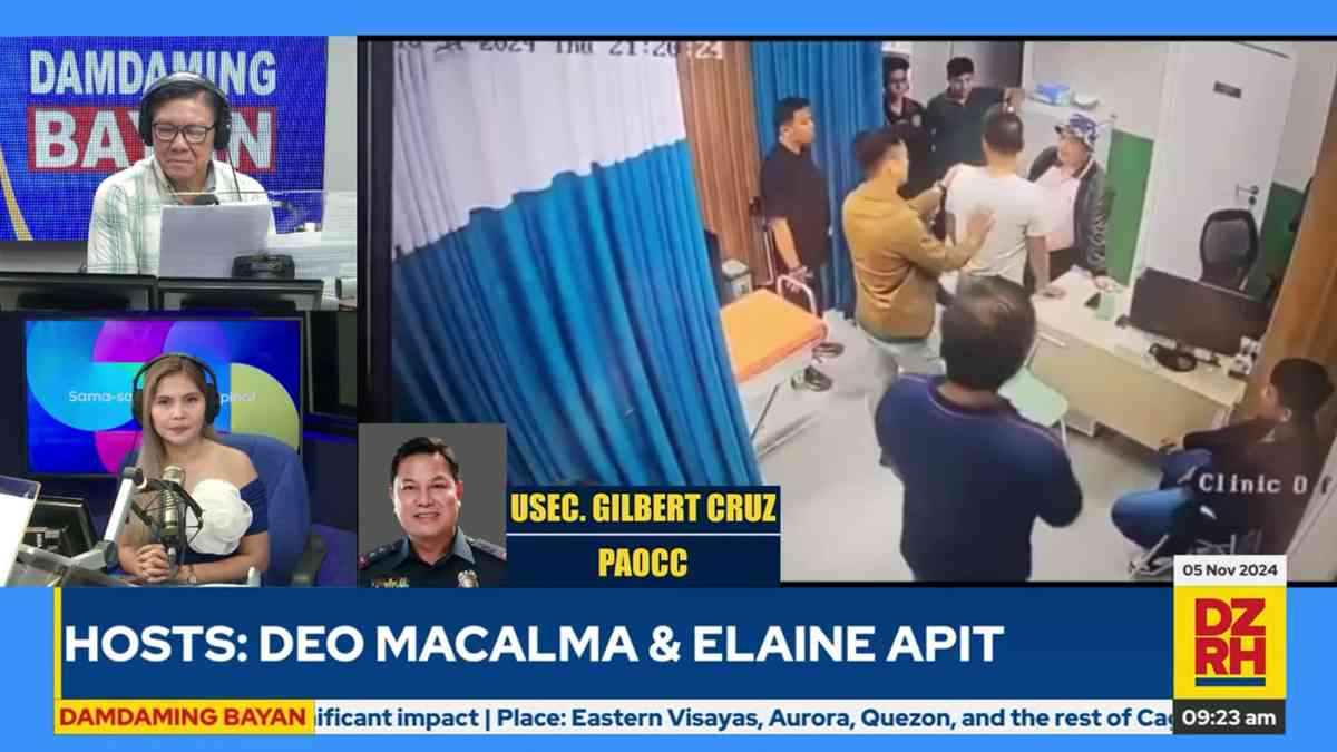 PAOCC spox relieved after slapping incident during POGO raid in Bataan