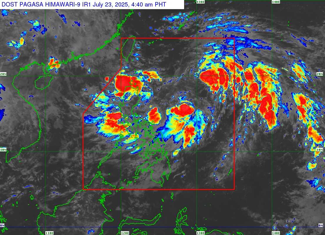 #DantePH maintains strength, may reach tropical storm within July 23 — PAGASA