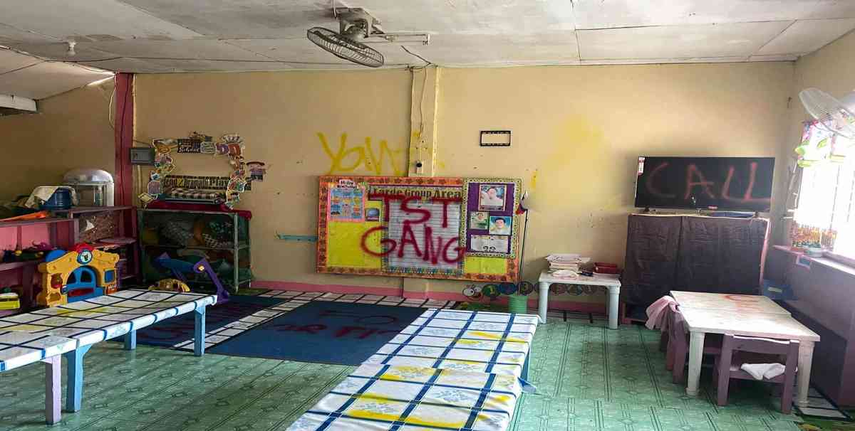 Daycare Center in Davao City robbed and vandalized by unidentified suspects