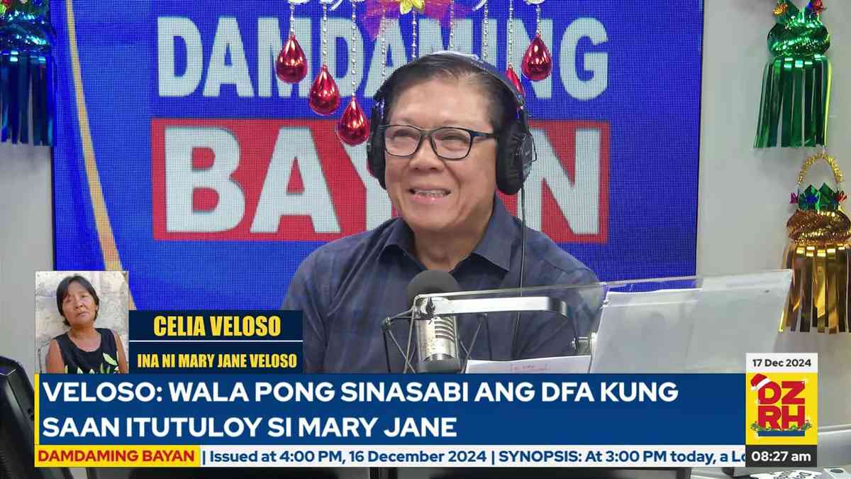 Mary Jane Veloso’s family appeals to PBBM for clemency as they await her return to PH