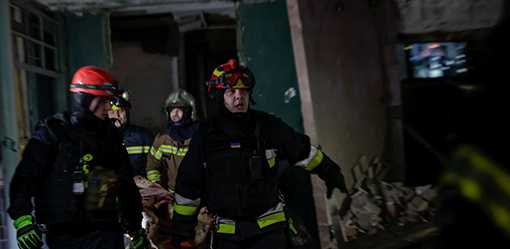 Death toll rises to three in Russian strike on high-rise residence in Ukraine's Kharkiv