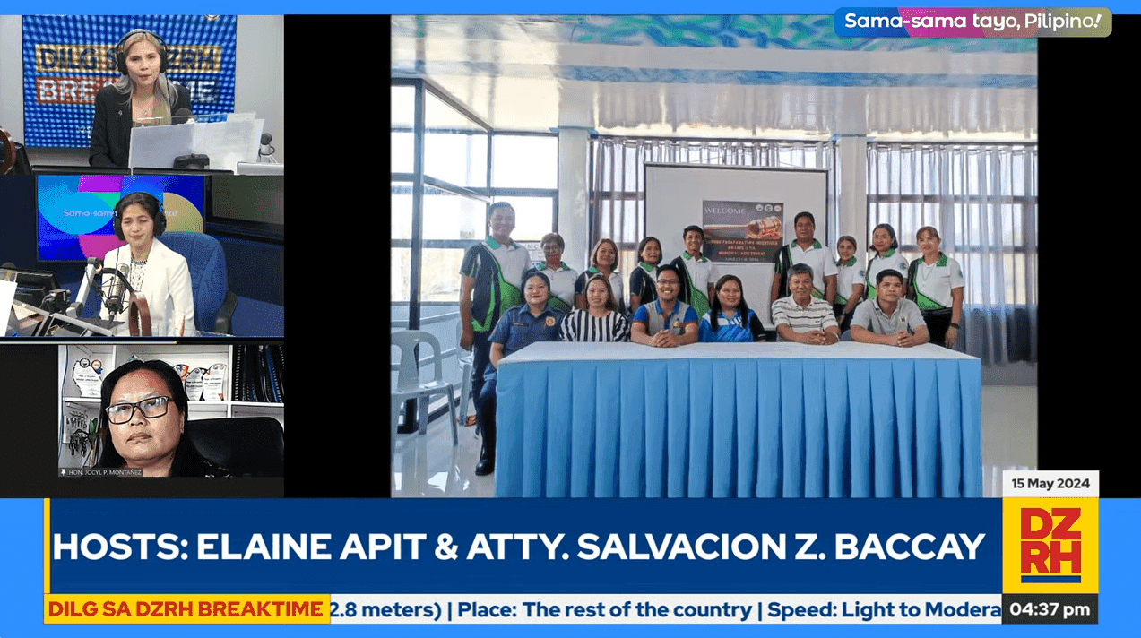 DILG sa DZRH sa Breaktime: Barangays takes pride for being an SGLG awardee