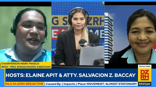 DILG sa DZRH Breaktime: SK Barangay initiatives highlight mental health awareness with 'I-istorya' program