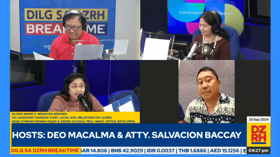 DILG aims to strengthen peace and order in the Philippines