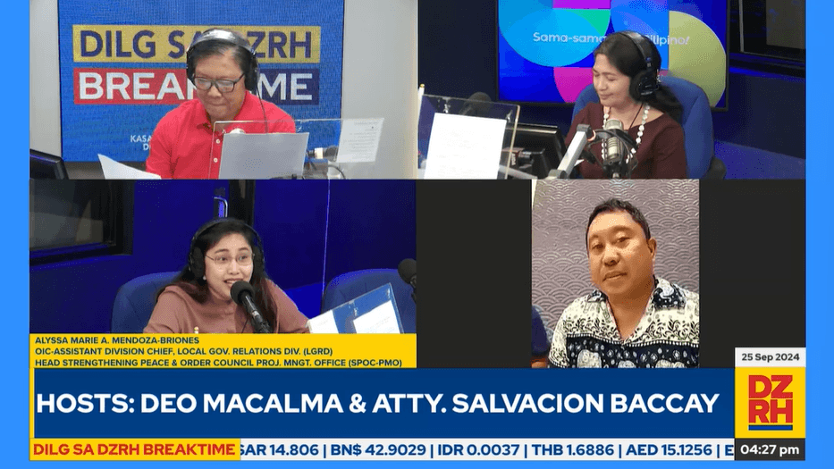 DILG aims to strengthen peace and order in the Philippines