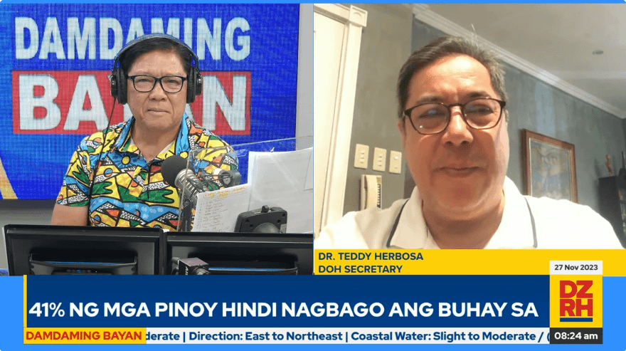 DOH Sec. Herbosa says public should not be alarmed by respiratory outbreak in China