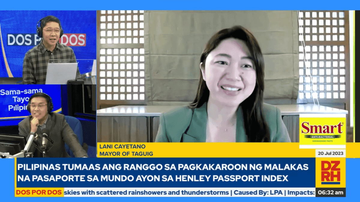 Cayetano highlights programs for embo residents from Makati