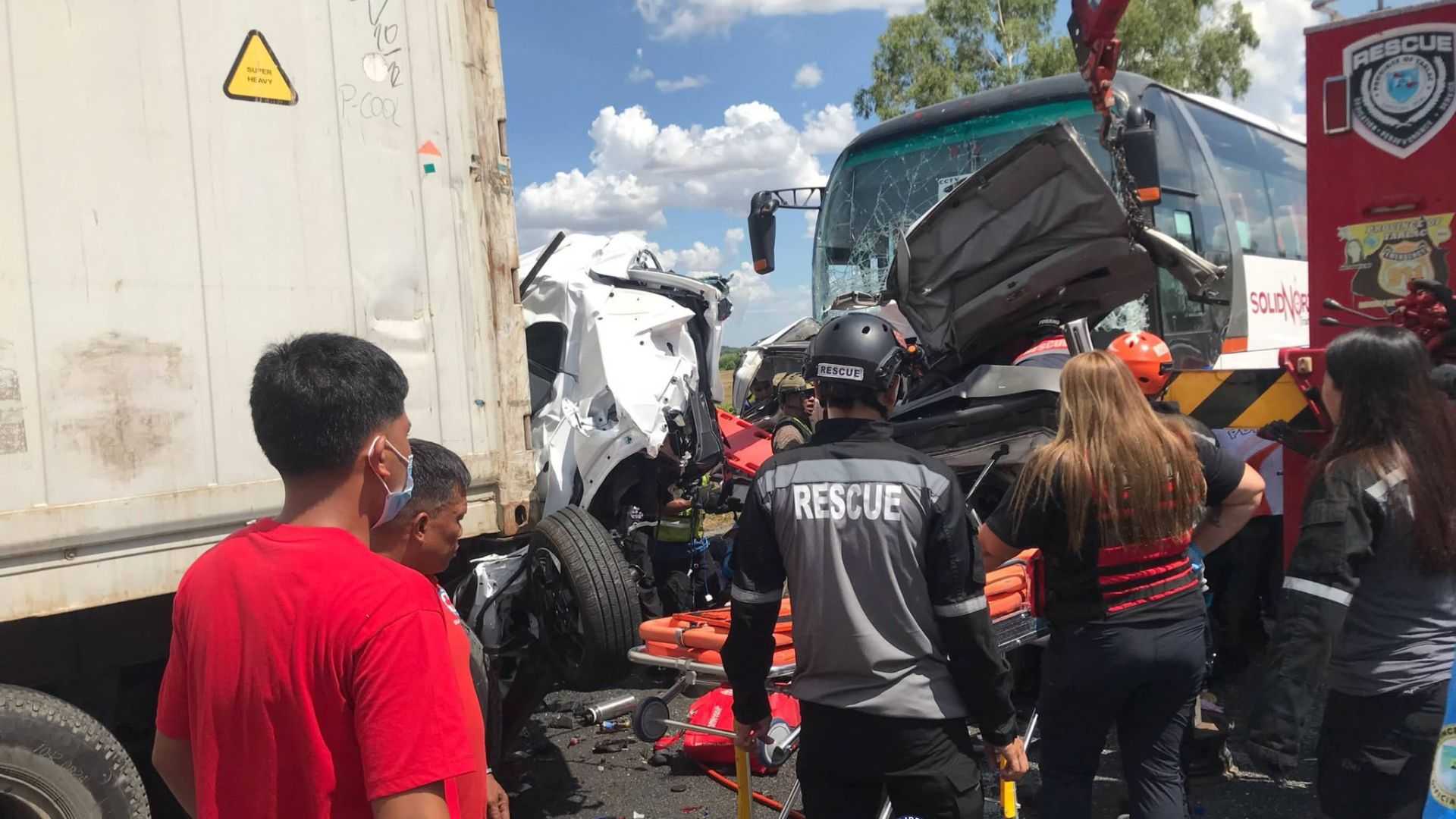 DOTr orders suspension of Solid North Bus following SCTEX mishap